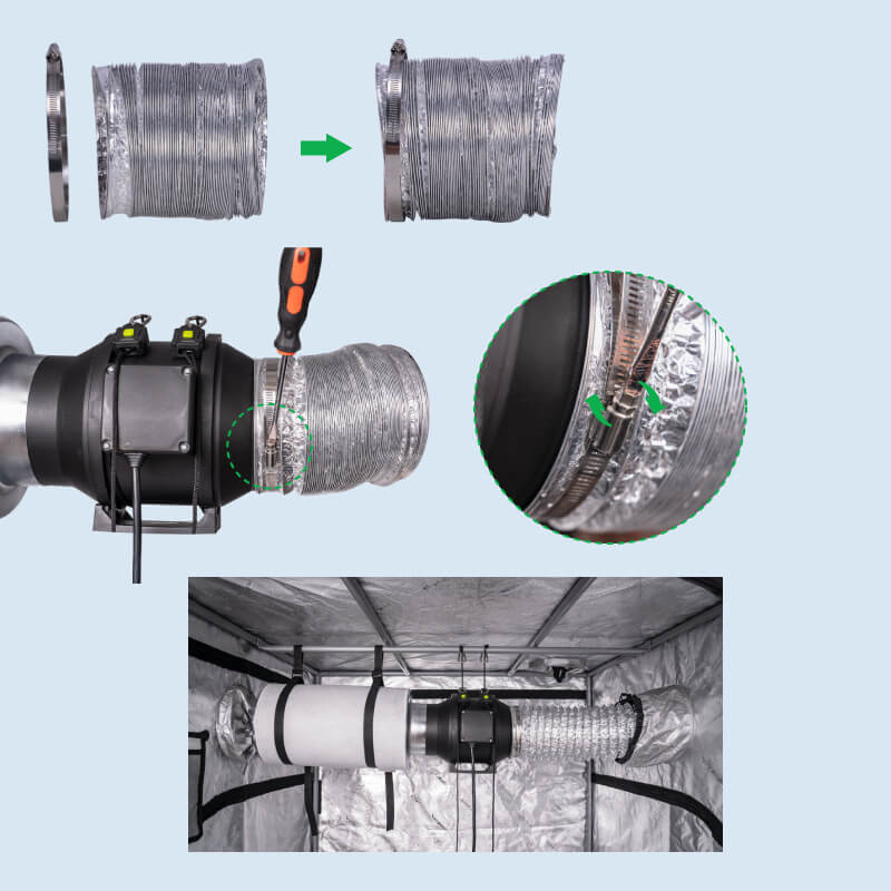 setting up carbon filter