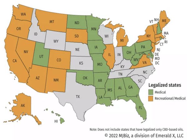 2022 Cannabis Legalization Outlook
