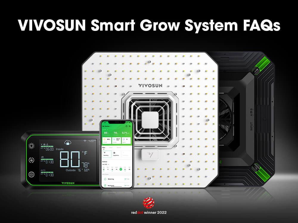 VIVOSUN Smart Grow System FAQs