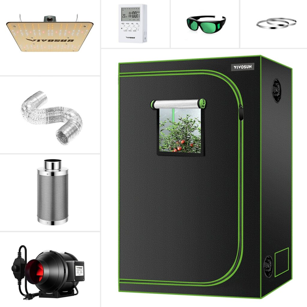 4x2 grow tent kit