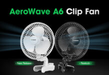 AeroWave A6 Clip Fan
