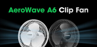 AeroWave A6 Clip Fan