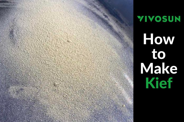 how to make kief